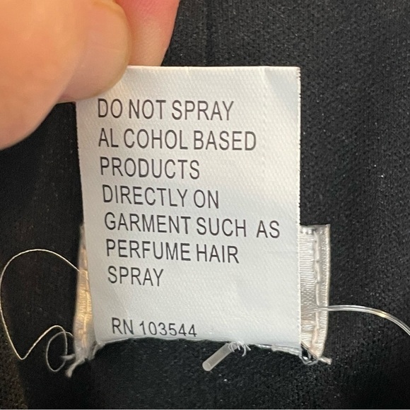 Vintage Cache Black Evening Gown 2 - Picture 9 of 12